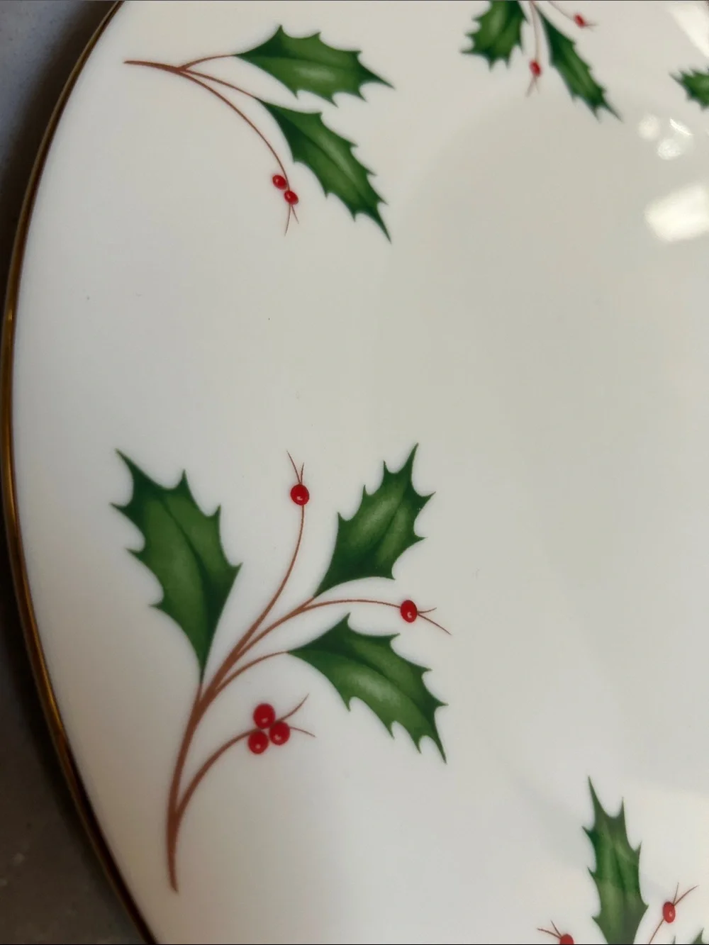 Lenox cream holiday